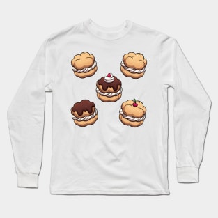 Cream Puff Long Sleeve T-Shirt